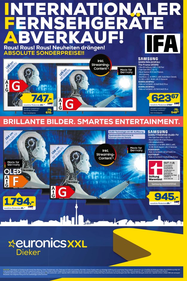 Unsere aktuelle Werbung!