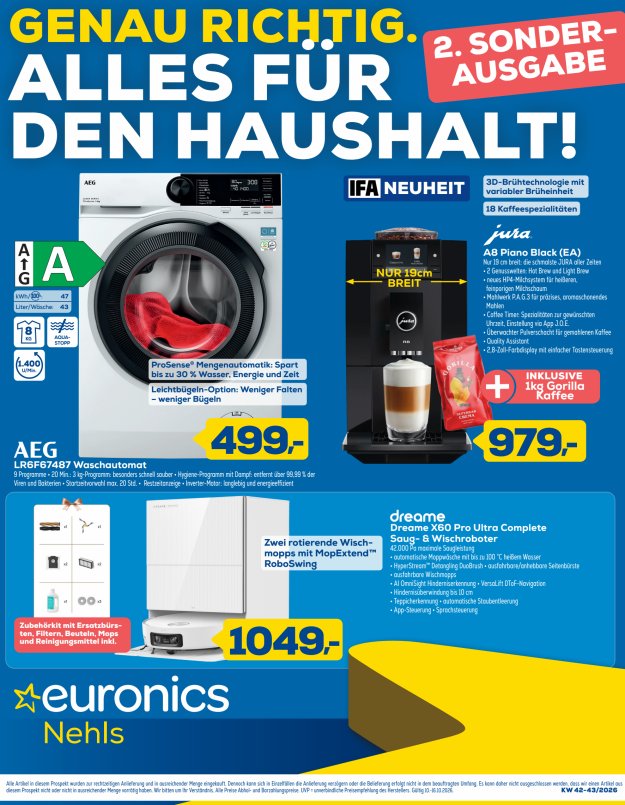 Hausgeräte für ein modernes Zuhause!