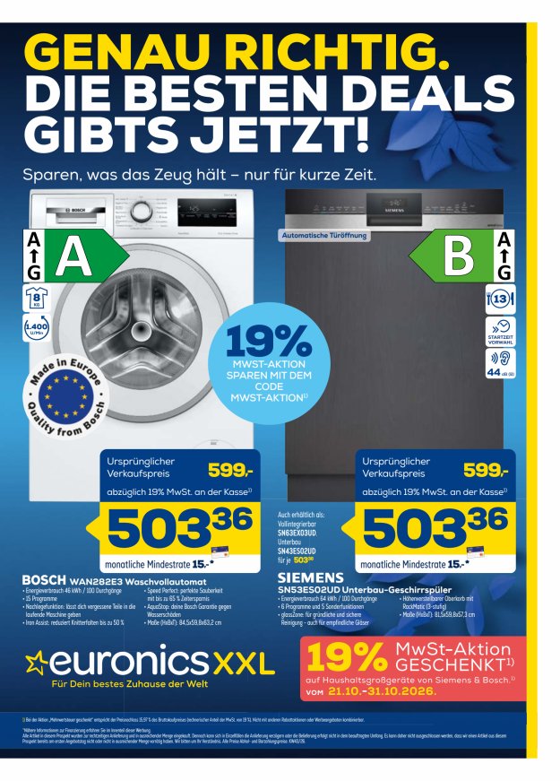Unsere aktuelle Werbung!